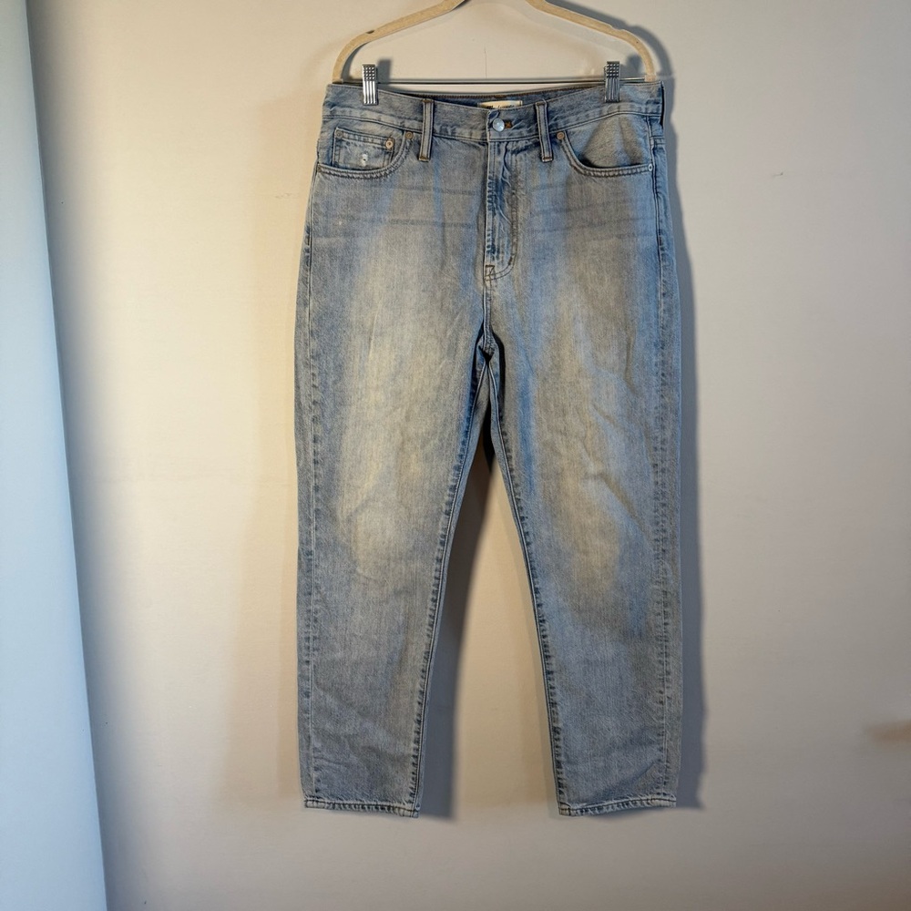 Madewell Light Blue Straight Leg Jeans